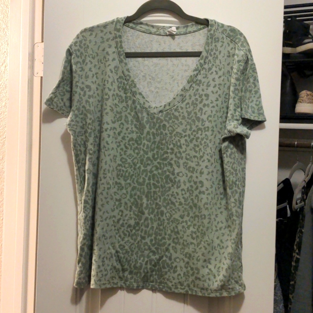 Leopard print lounge set